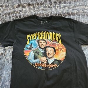 Step Brothers Graphic T-Shirt - Black